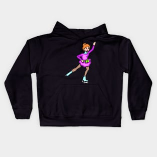 Figure skating ice skating ice skating ice sport Kids Hoodie